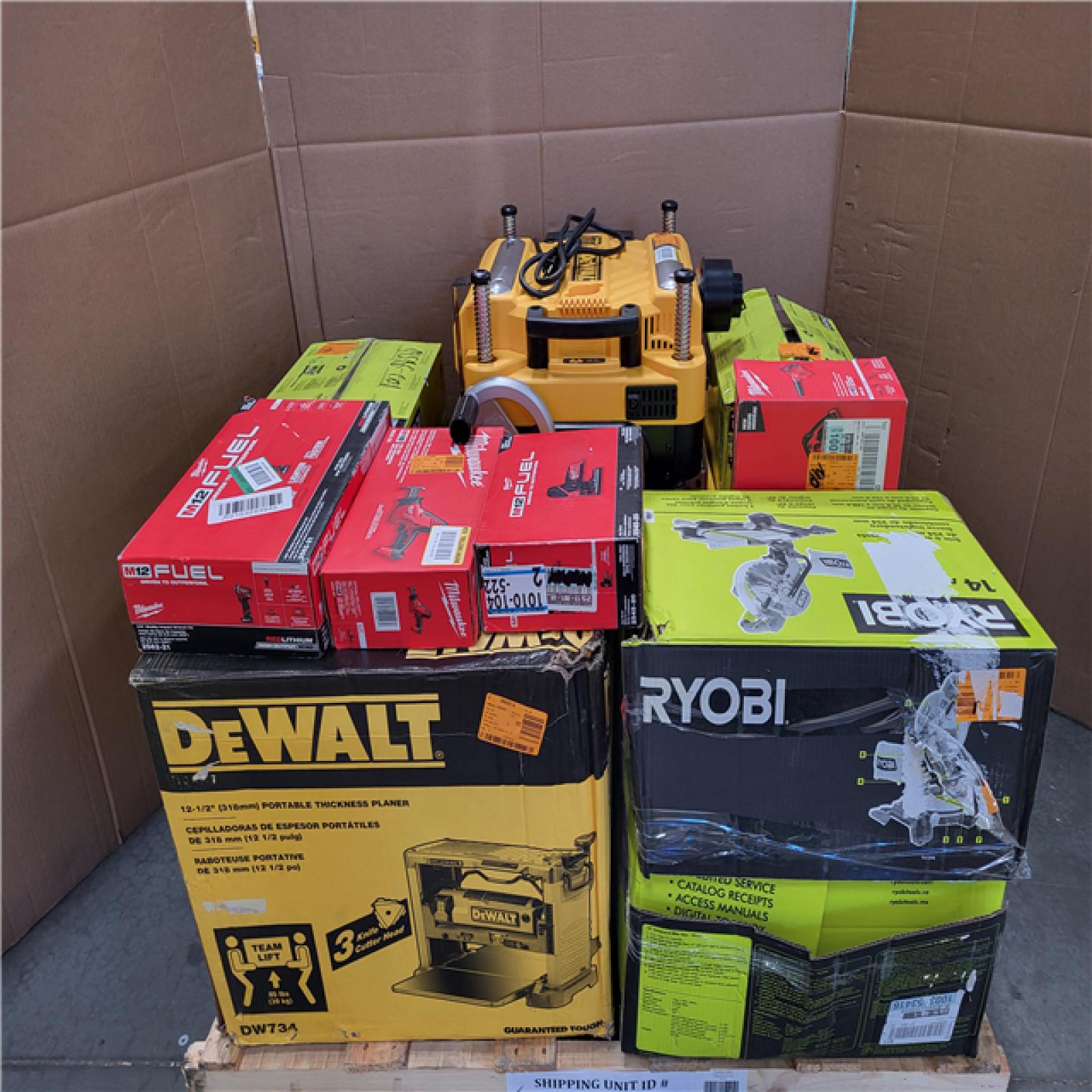 CALIFORNIA AS-IS TOOL PALLET
