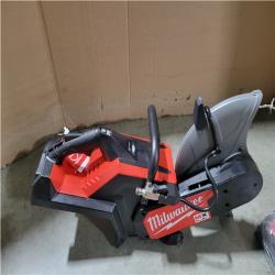 CALIFORNIA AS-IS MILWAUKEE MX FUEL 14 CUT-OFF SAW W/ RAPIDSTOP