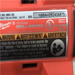 AS-IS Milwaukee 18V Lithium-Ion Brushless Cordless Compact Drill/Impact Combo Kit