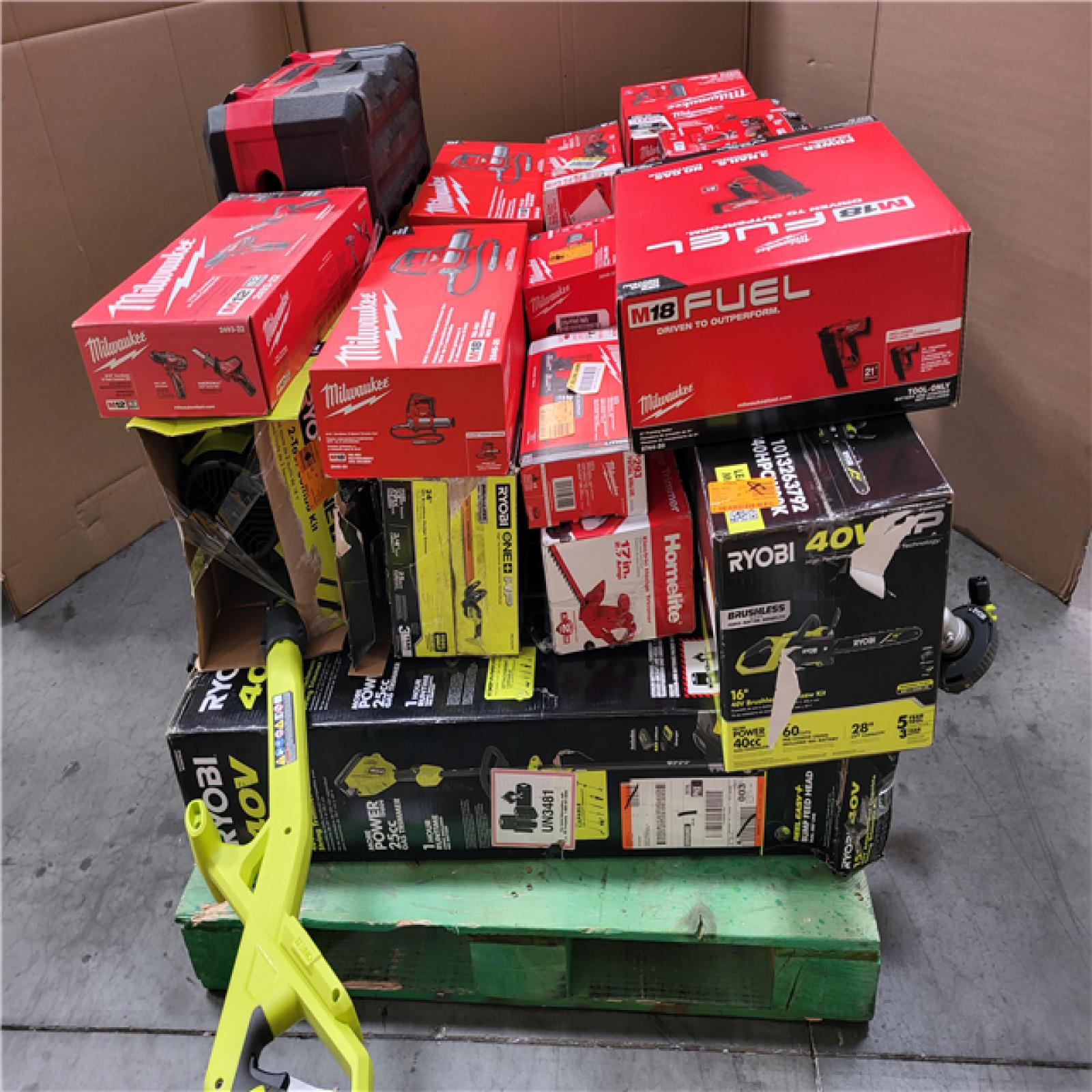 CALIFORNIA AS-IS TOOL PALLET