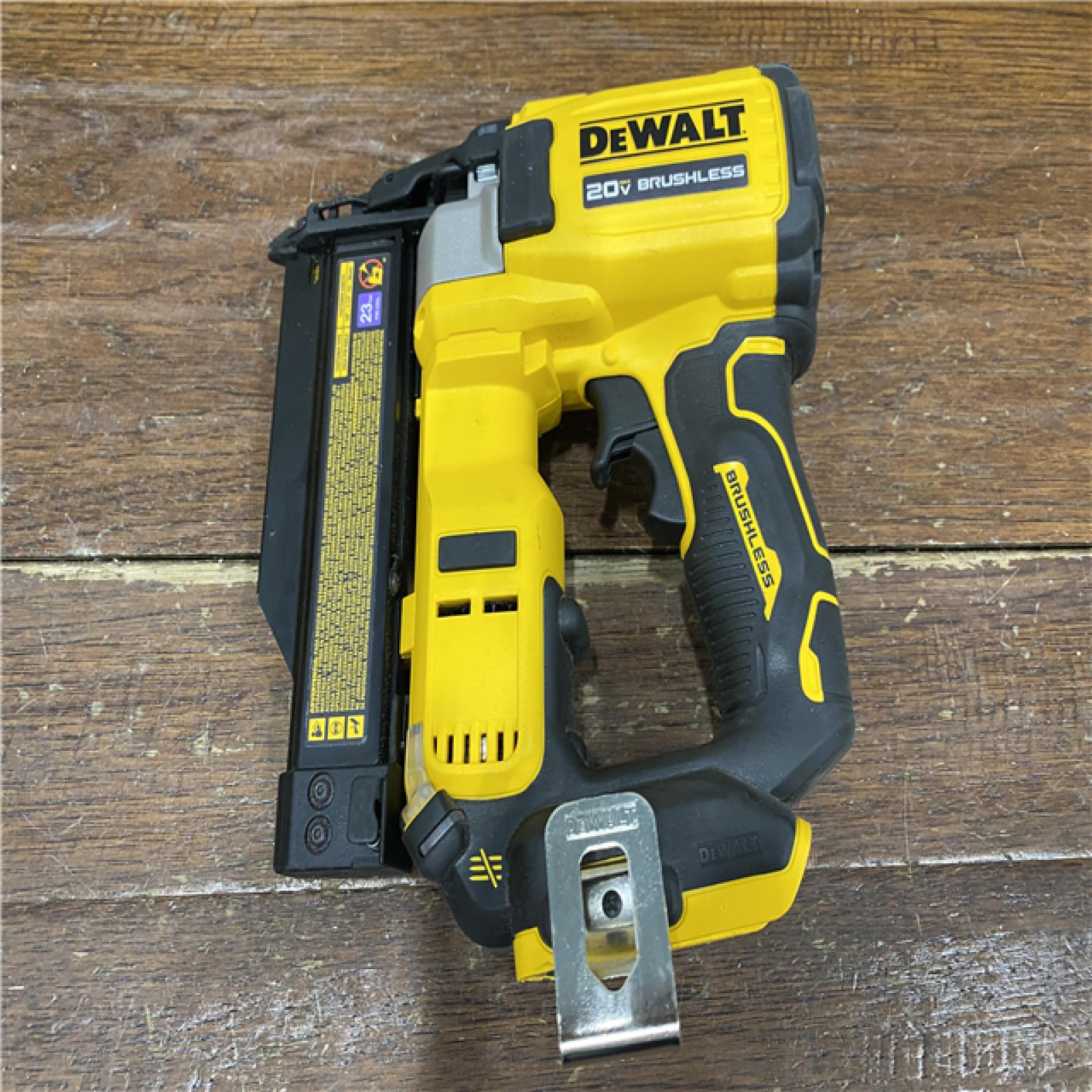 AS-IS DeWalt 20V MAX 23 Ga. Cordless Compact Pin Nailer Tool Only 20 V
