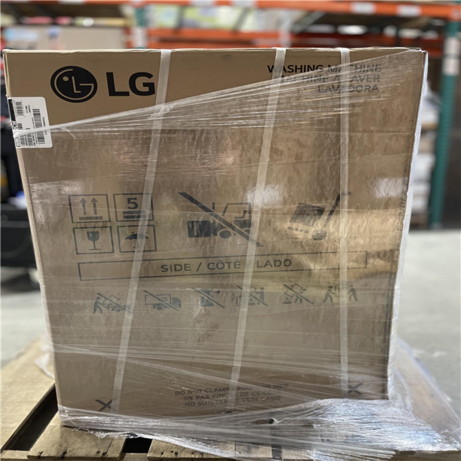 DALLAS LOCATION- NEW!- LG 4.5 cu. ft. Ultra Large Front Load Washer