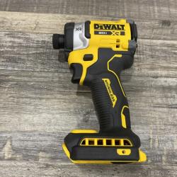 AS-IS DEWALT 20V MAX XR Lithium-Ion Brushless Cordless 3-Speed High Torque 1/4 in. Impact Driver Kit