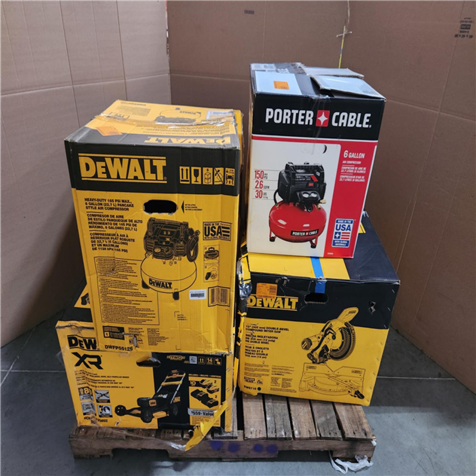 CALIFORNIA AS-IS TOOL PALLET