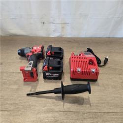 AS-IS Milwaukee FUEL 18V Cordless 1/2 in. Hammer Drill Driver Kit