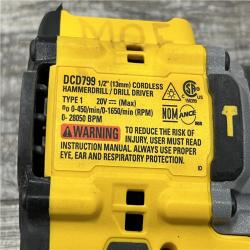 AS-IS DEWALT ATOMIC 20V Lithium-Ion Cordless 1/2 in. Hammer Drill Kit