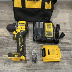 AS-IS DEWALT Atomic 20V Lithium-Ion Cordless Compact 1/2 in. Drill/Driver Kit