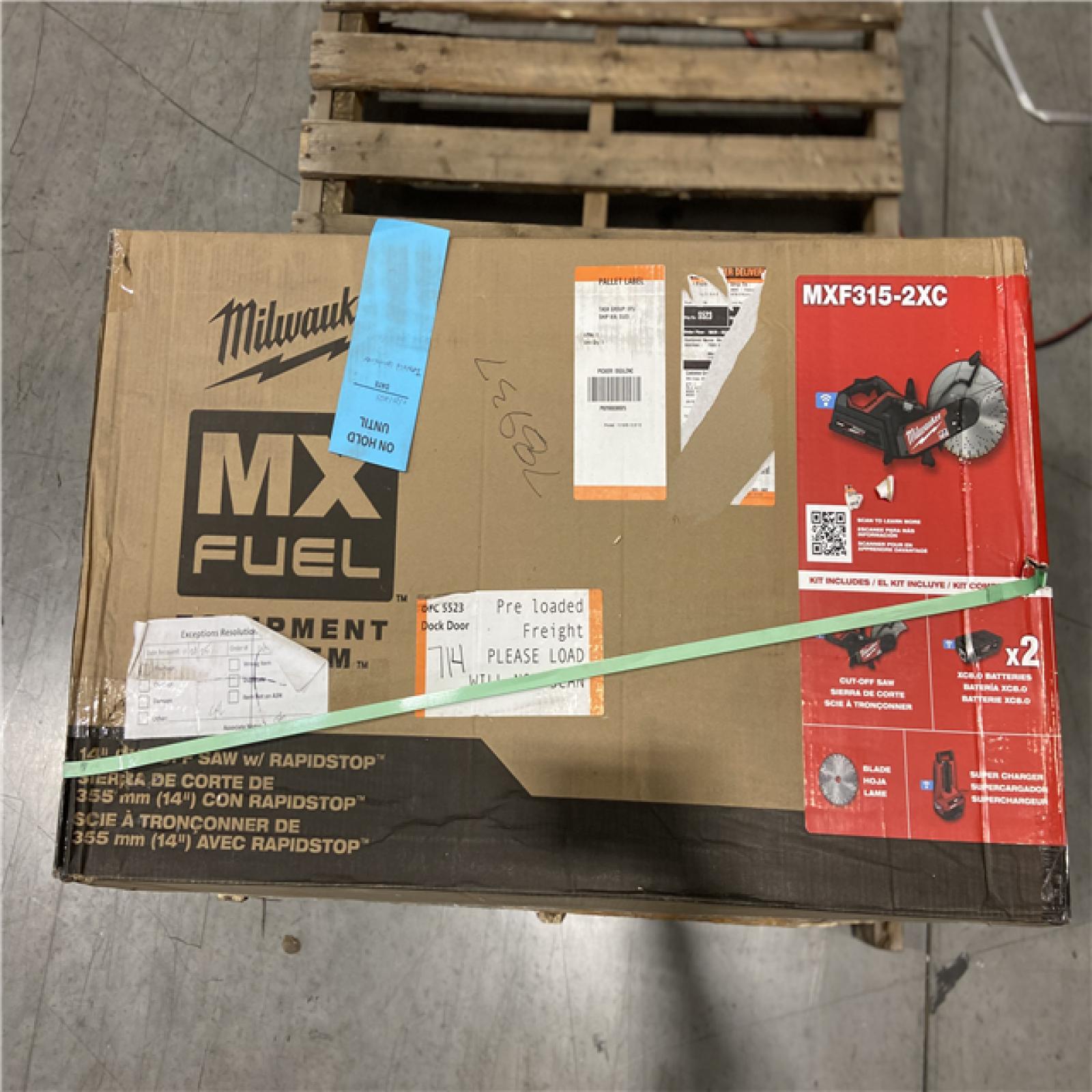 DALLAS LOCATION - Milwaukee MX FUEL 14 in Cut-Off Saw