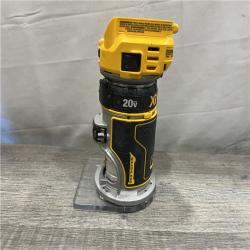 AS-IS DEWALT 20V MAX XR Cordless Brushless Fixed Base Compact Router (Tool Only)