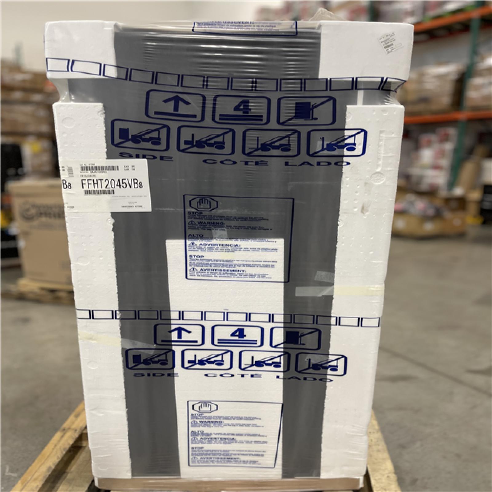 DALLAS LOCATION- NEW! Frigidaire - 20 Cu. Ft. Garage Ready Top Freezer Refrigerator - Black