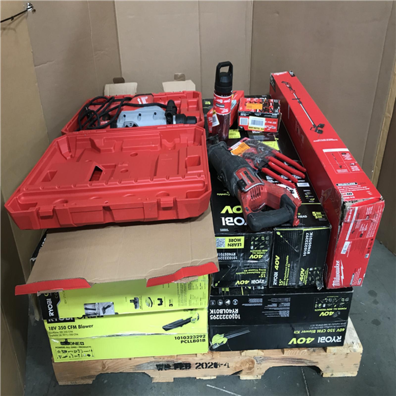 CALIFORNIA AS-IS TOOL PALLET