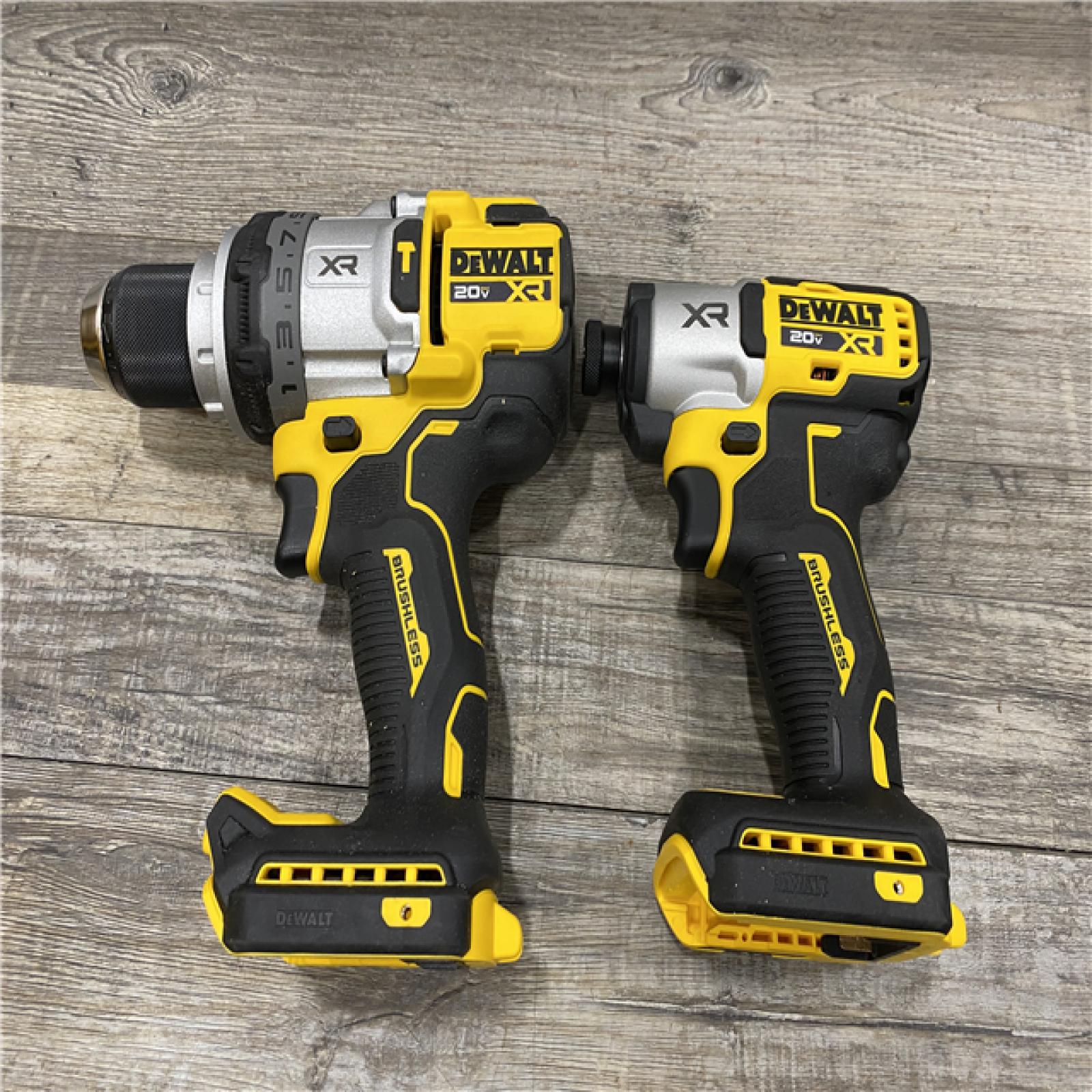 AS-IS DEWALT 20V MAX Lithium-Ion Cordless 2-Tool Combo Kit