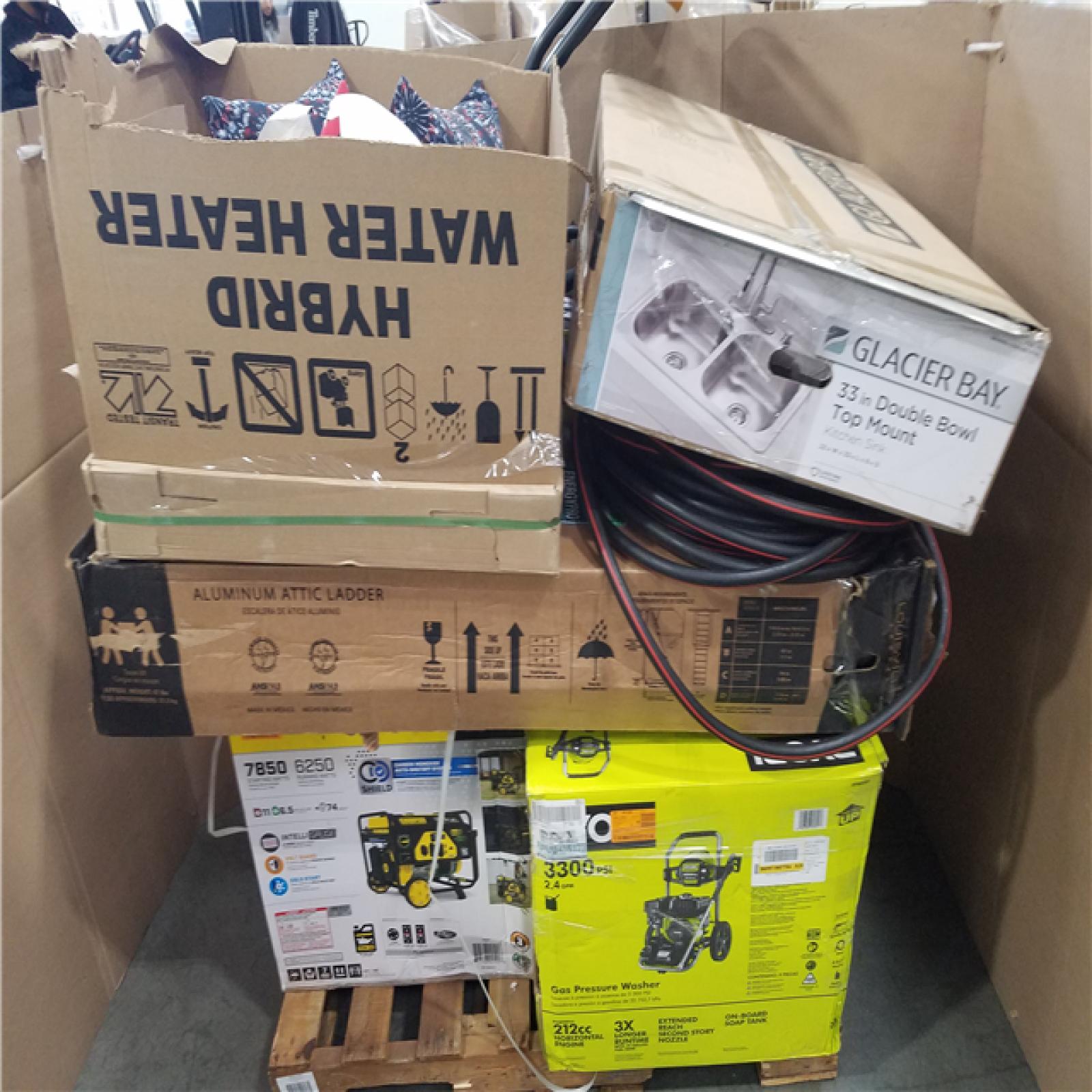 CALIFORNIA AS-IS HOME IMPROVEMENT PALLET
