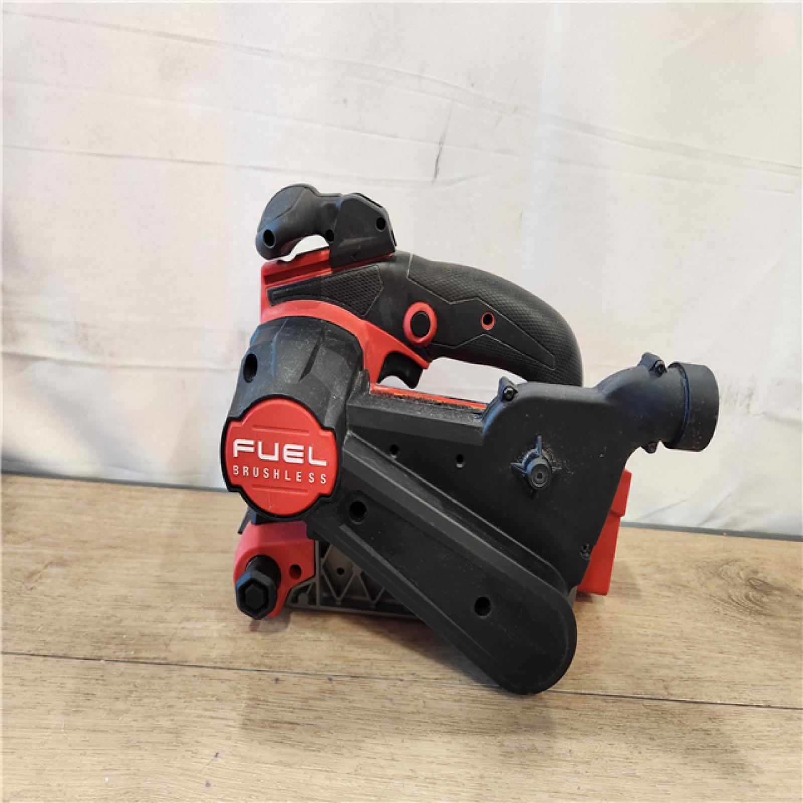 AS-IS- Milwaukee FUEL 18-Volt Lithium-Ion Cordless Belt Sander (Tool-Only)