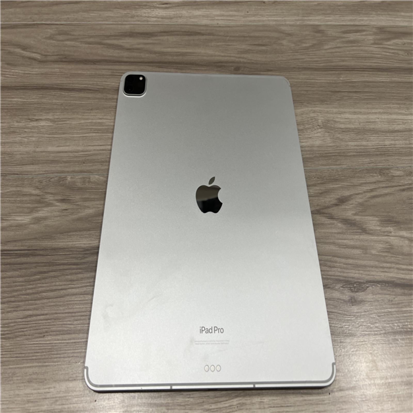 AS-IS Apple - 12.9-Inch iPad Pro with Wi-Fi + Cellular - 128GB - Silver