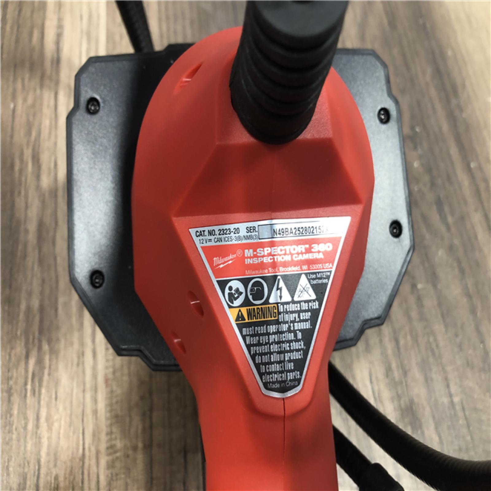 AS-IS Milwaukee 12V Lithium-Ion Cordless M-SPECTOR 360-Degree 4 ft. Inspection Camera Kit