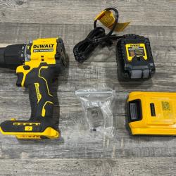 AS-IS DEWALT ATOMIC 20V Lithium-Ion Cordless 1/2 in. Hammer Drill Kit