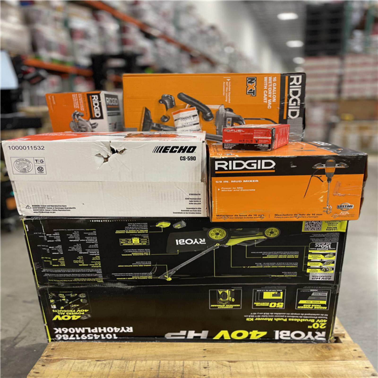 DALLAS LOCATION - AS-IS HOME IMPROVEMENT PALLET