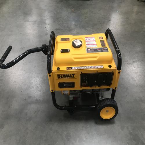 California LIKE-NEW DEWALT 4000-Watt Manual Start Gas-Powered Portable Generator with Premium Engine, Covered Outlets and CO Protect