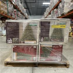 DALLAS LOCATION- AS-IS ASSORTED CHRISTMAS TREES PALLET