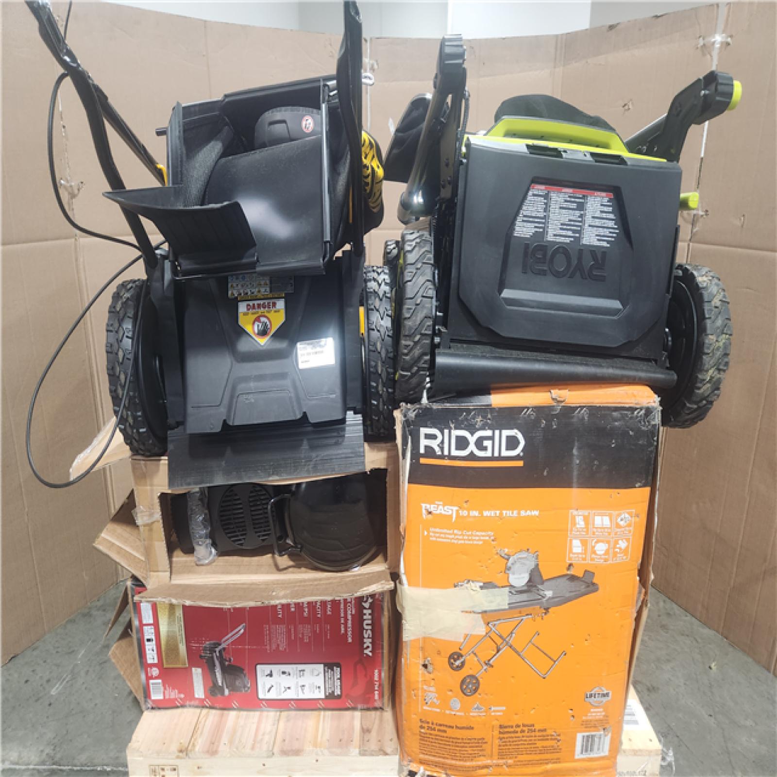 CALIFORNIA AS-IS OUTDOOR POWER EQUIPMENT