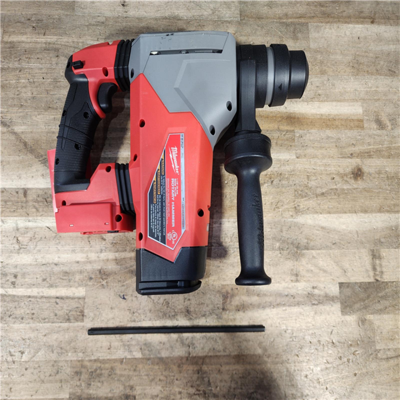 HOUSTON LOCATION - AS-IS Milwaukee FUEL 18V Lithium-Ion Brushless Cordless SDS-Plus 1-1/8 in. Rotary Hammer Drill (Tool-Only)