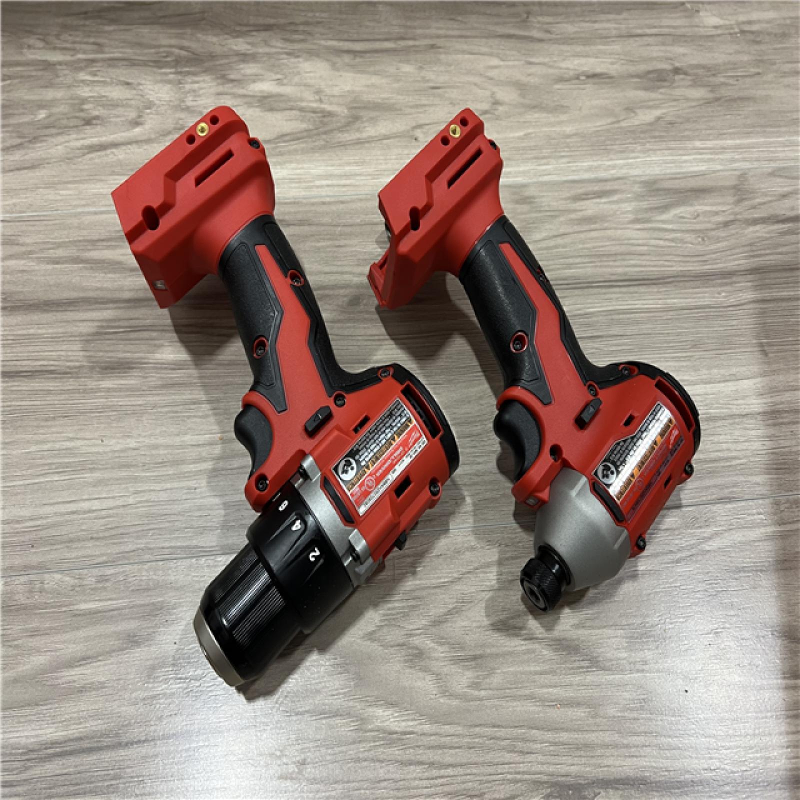 AS-IS Milwaukee 18V Lithium-Ion Brushless Cordless Compact Drill/Impact Combo Kit