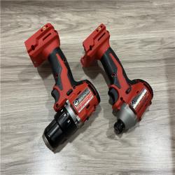 AS-IS Milwaukee 18V Lithium-Ion Brushless Cordless Compact Drill/Impact Combo Kit