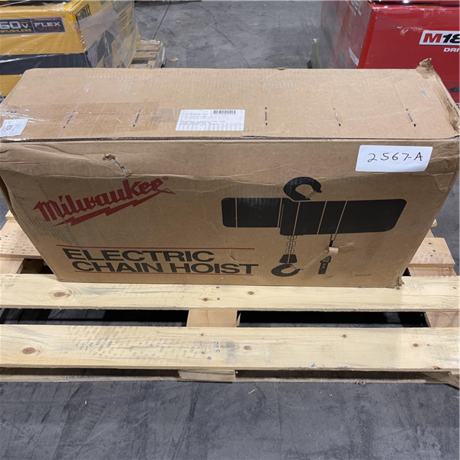 Pittston Location As-Is Power Tools Partial Truckload (13 Pallets) 2567-A