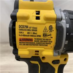 AS-IS DeWalt 20V MAX 1/2 in. Brushless Cordless Hammer Drill/Driver (Tool Only)
