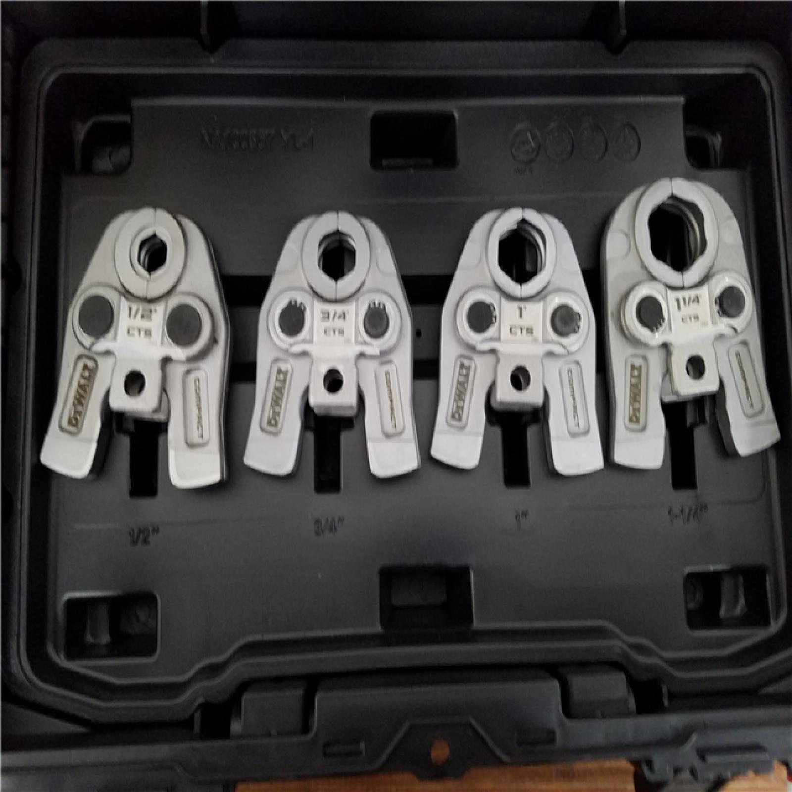 California NEW DeWalt 20V Max Compact Press Tool & Jaws Kit