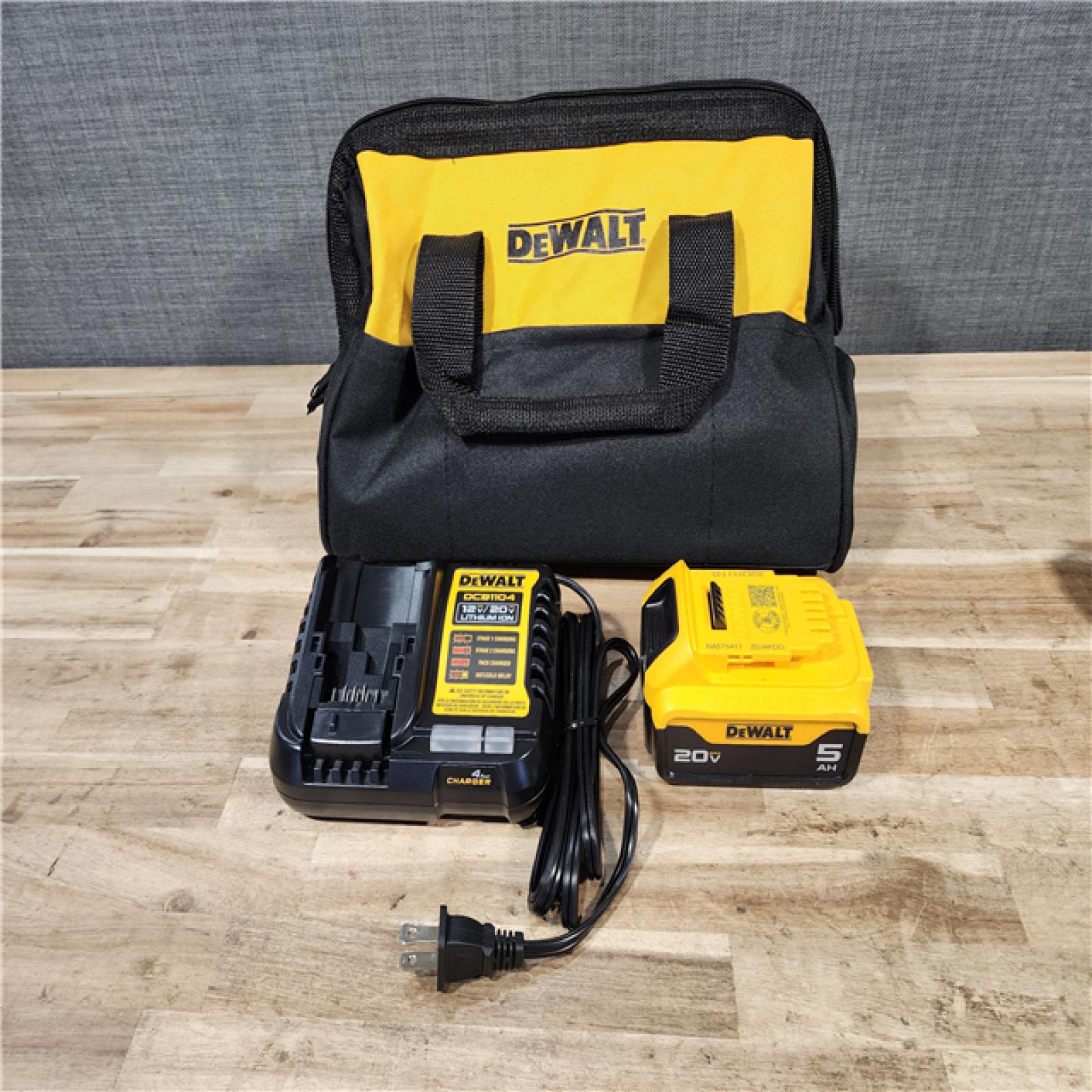 HOUSTON LOCATION - AS-IS DEWALT 20V MAX Lithium-Ion Cordless 1/2 in. Impact Wrench Kit