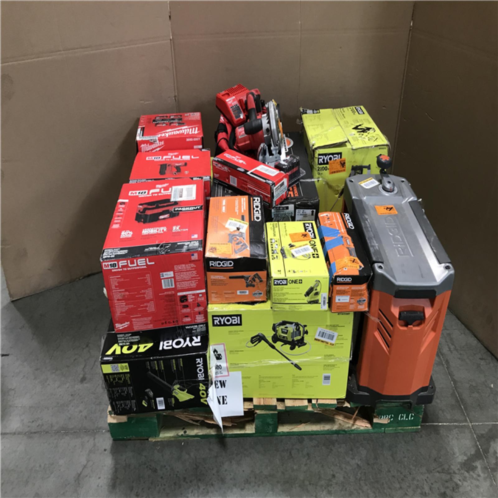 CALIFORNIA AS-IS TOOL PALLET