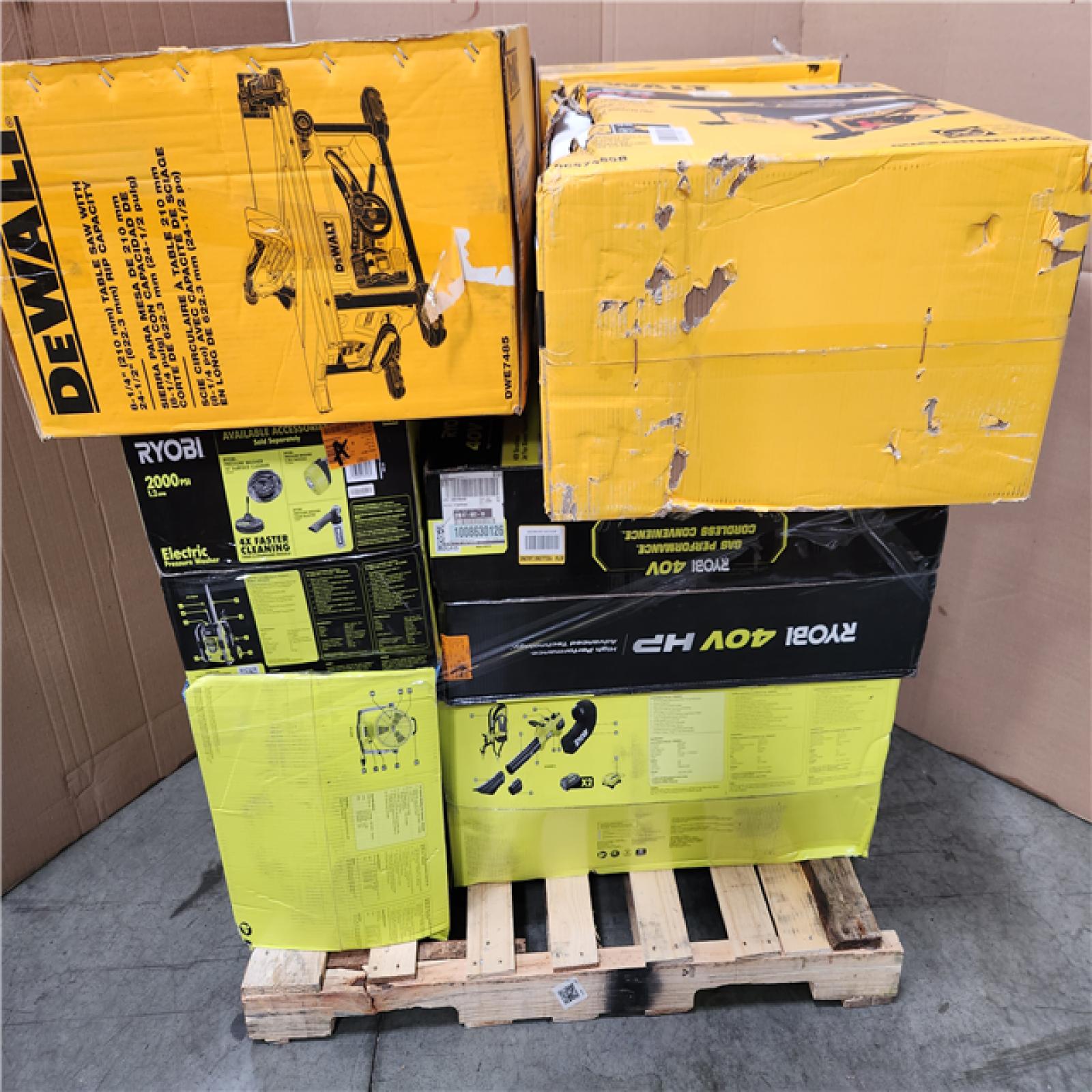 CALIFORNIA AS-IS TOOL PALLET