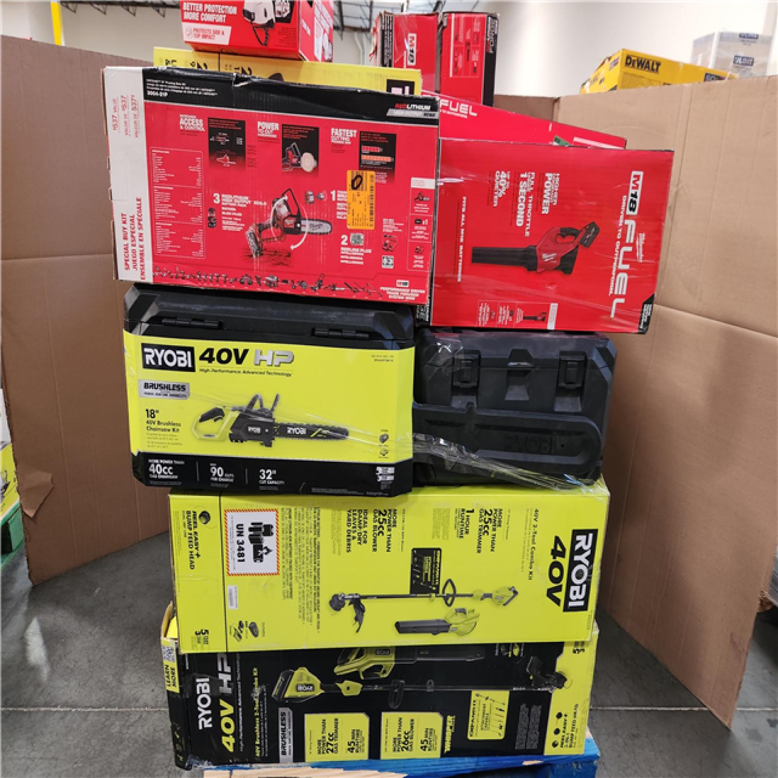 CALIFORNIA AS-IS TOOL PALLET
