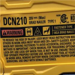 AS-S DEWALT 20V MAX XR 18 Gauge Cordless Brad Nailer (Tool Only)