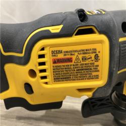 AS-IS DeWalt DCS354D1 20V Cordless Oscillating Multi-Tool Kit