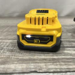 AS-IS DEWALT 20V MAX XR POWERSTACK Lithium-Ion Battery Starter Kit with 1.7Ah Battery and Charger