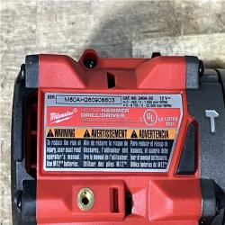 Houston Location AS-IS Milwaukee FUEL 12V Lithium-Ion Brushless Cordless 1/2 in. Hammer Drill (Tool-Only)