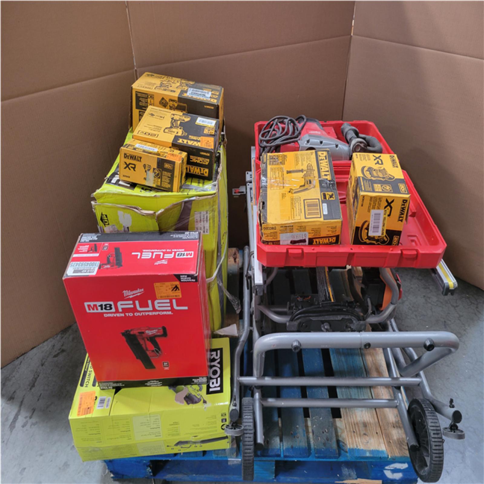 CALIFORNIA AS-IS TOOL PALLET