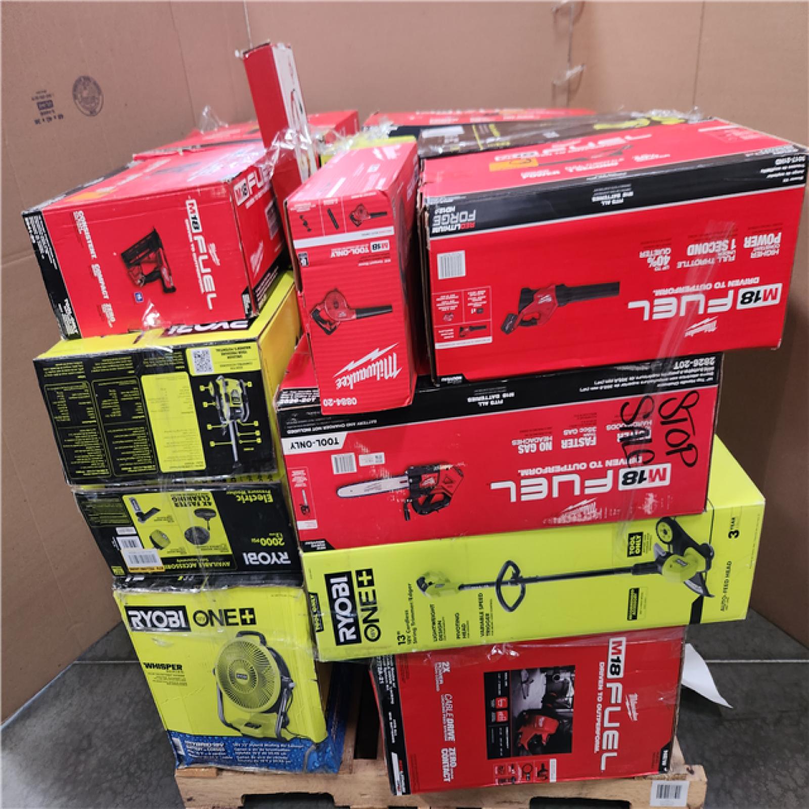 CALIFORNIA AS-IS TOOL PALLET