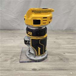 AS-IS Dewalt 20V MAX XR Brushless Cordless Compact Router (Tool Only)