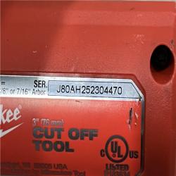 AS-IS Milwaukee FUEL 12V Lithium-Ion Brushless Cordless 3 in. Cut Off Saw (Tool-Only)