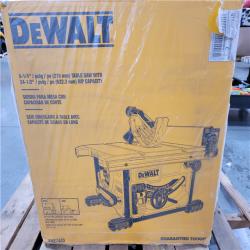 CALIFORNIA AS-IS DEWALT 8-1/4 /PULG/PO (210mm) TABLE SAW WITH 24-1/2 /PULG/PO (622.3mm) RIP CAPACITY