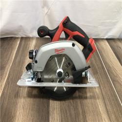 AS-IS Milwaukee 18V Lithium-Ion Cordless 6-1/2 in. Circular Saw (Tool-Only)
