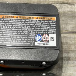 AS-IS RIDGID 18V Lithium-Ion (2) 4.0 Ah Battery Starter Kit