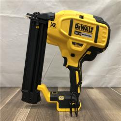 AS-IS DEWALT 20V MAX XR Lithium-Ion Electric Cordless 18-Gauge Brad Nailer (Tool Only)