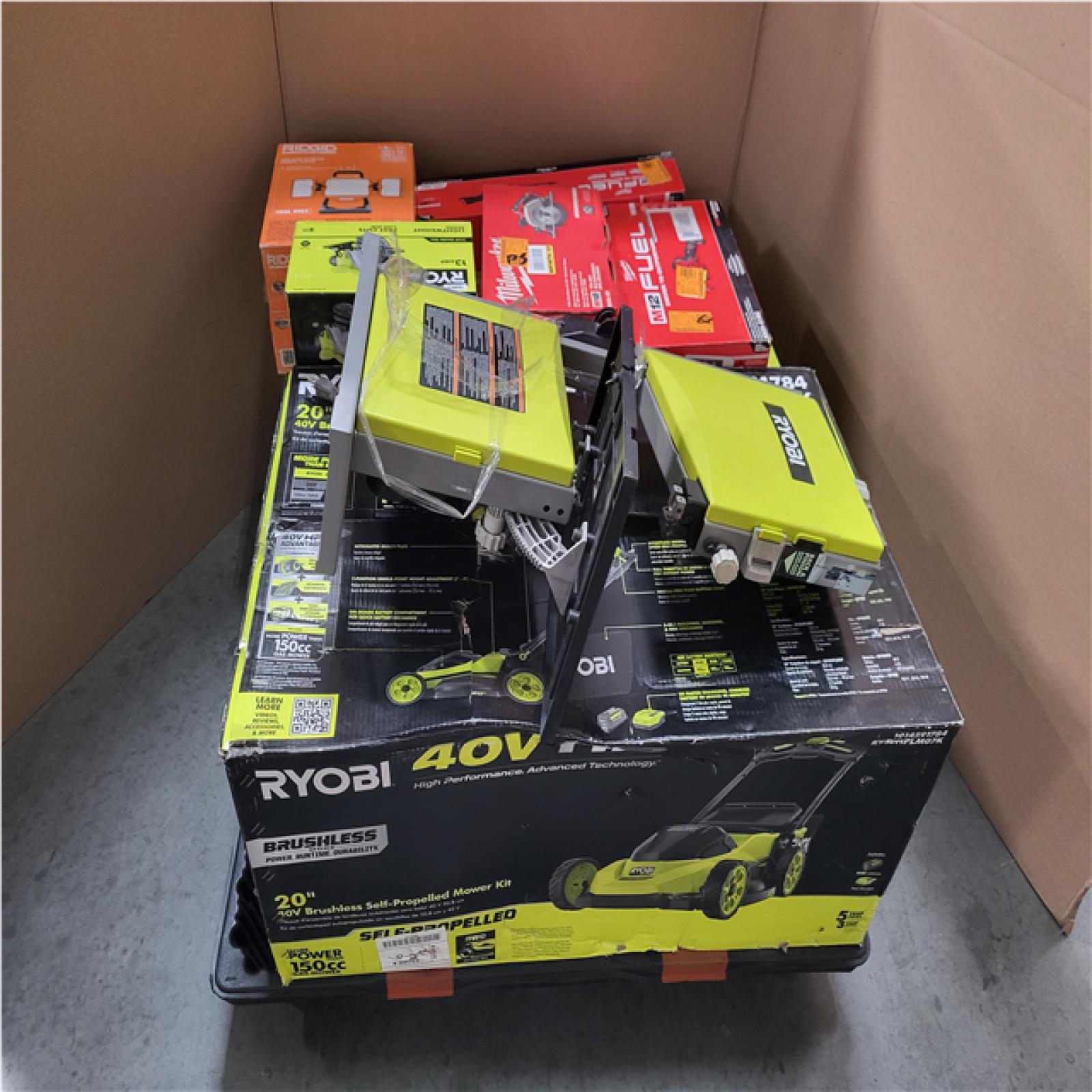 CALIFORNIA AS-IS TOOL PALLET