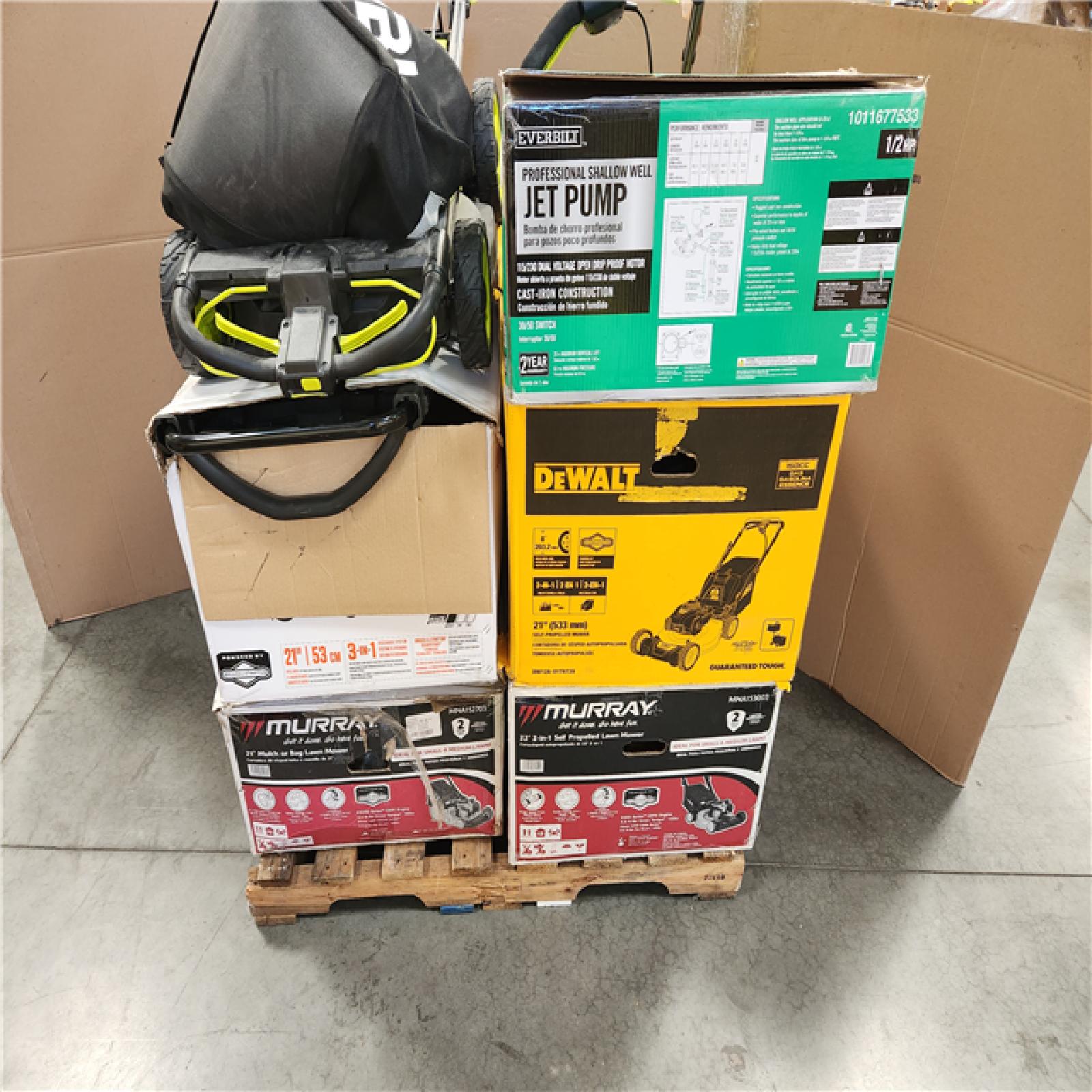 CALIFORNIA AS-IS OUTDOOR POWER EQUIPMENT