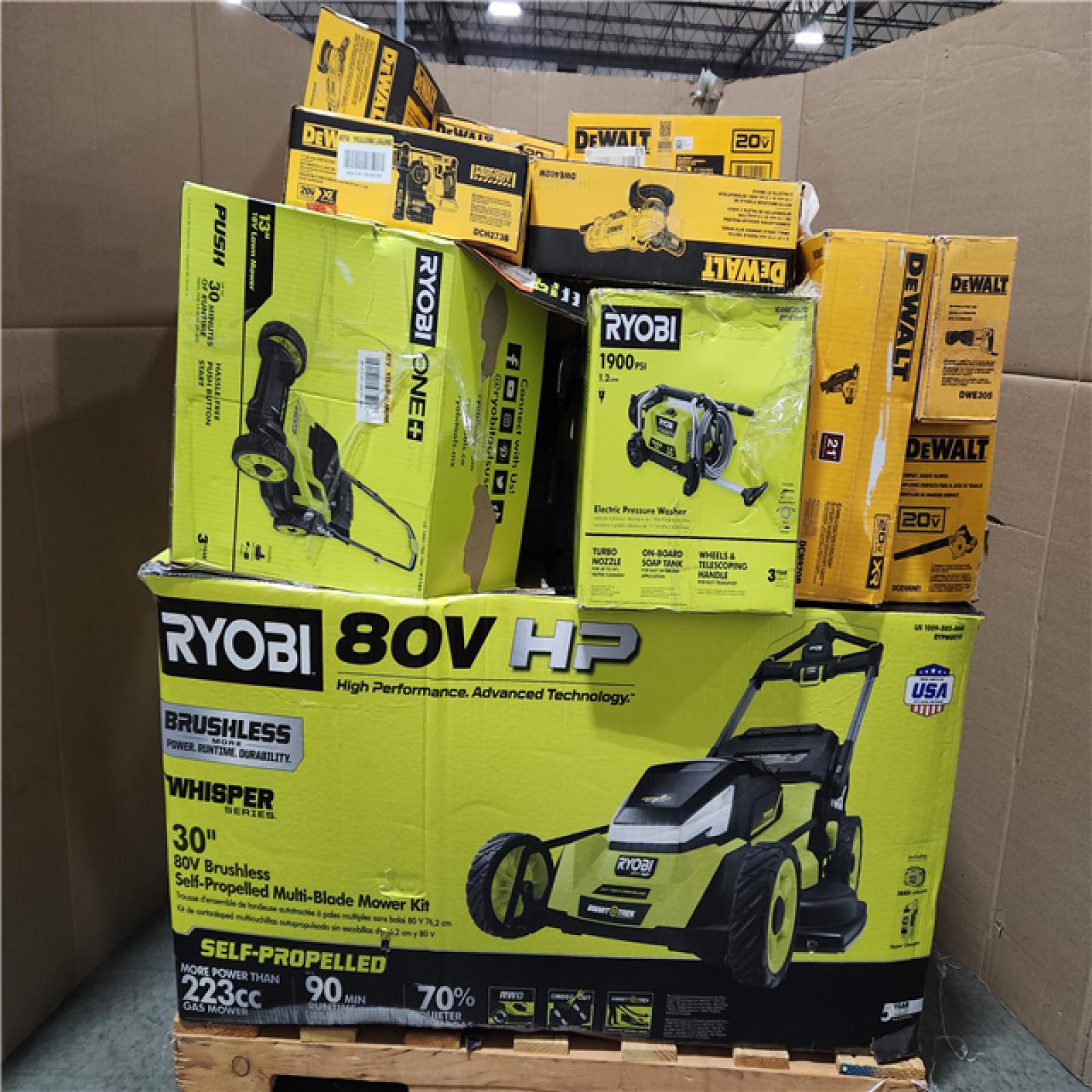 California as-is tool pallet